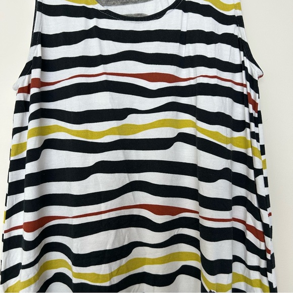 Ava Sky Striped Pocket Tank Dress - Picture 3 of 12